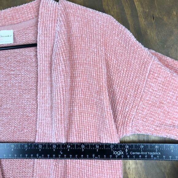 Bobbie Brooks Womens Sweater Pink Cardigan Soft Knitted Comfort Warmth Small - Picture 6 of 11